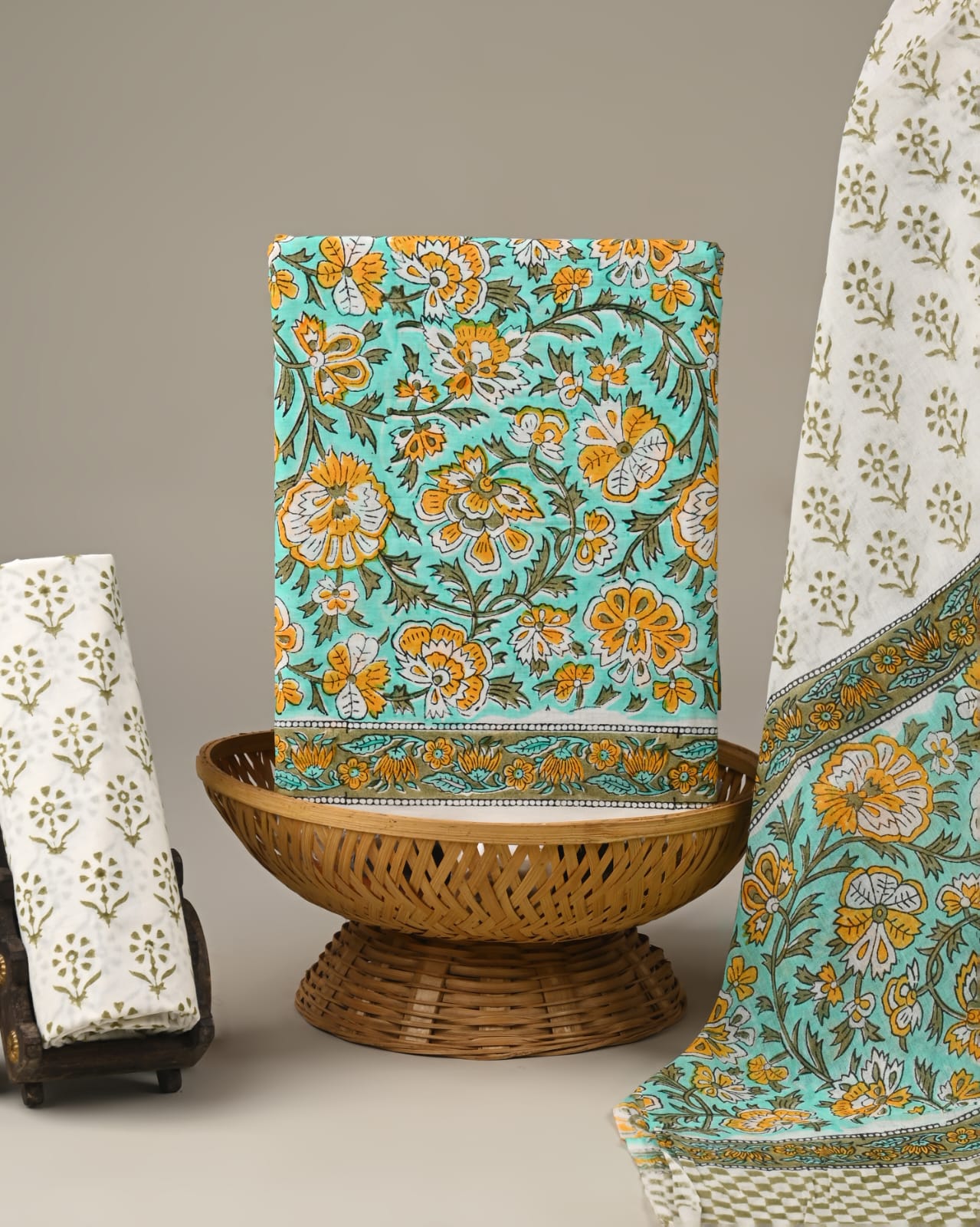 cotton suit set by govind exports